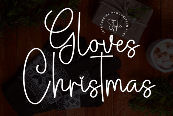 Gloves Christmas: A Whimsical Handwritten Holiday Font